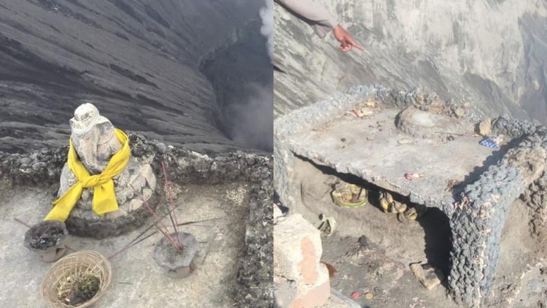  Viral Patung Ganesha di Bibir Kawah Bromo Hilang, Tokoh Adat Selidiki 